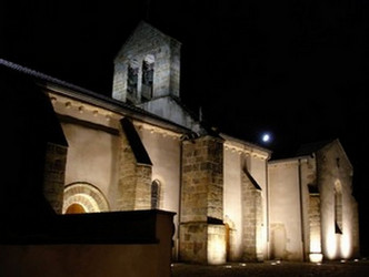 Eglise de Saint-Maigner illumination